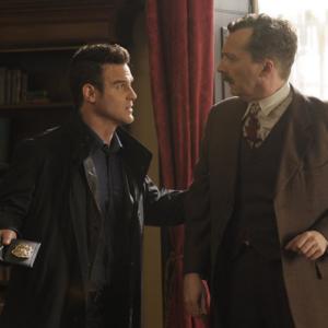 Still of Eddie McClintock and Ivan Sherry in Warehouse 13 (2009)