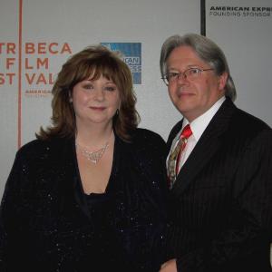 Jodie Lynne McClintock and Arthur W. Pearson at Tribeca Film Festival United 93 premiere