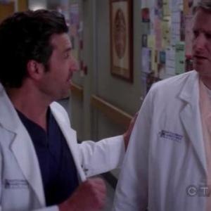 Greys Anatomy Kovar McClure as Dr Tim Redmond Season 9 with Patrick Dempsey