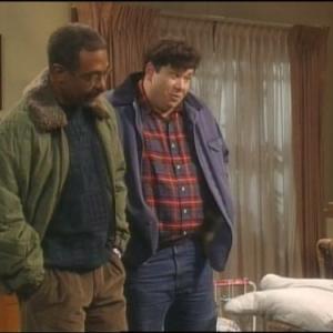 Still of John McConnell and James Pickens Jr in Roseanne 1988