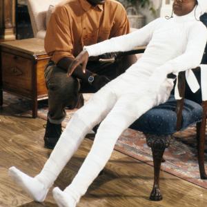 Still of Darius McCrary and Jaleel White in Family Matters 1989