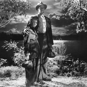 Still of Veronica Lake and Joel McCrea in Sullivans Travels 1941