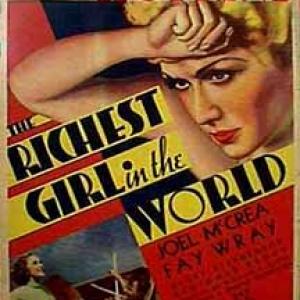 Miriam Hopkins Joel McCrea and Fay Wray in The Richest Girl in the World 1934