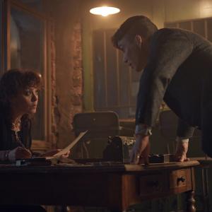 Still of Helen McCrory and Cillian Murphy in Peaky Blinders 2013