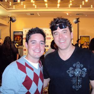Brian McCulley and Kevin Derkash at the opening of The Graves Los Angeles