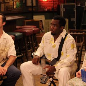 Still of Sean Combs Rob McElhenney and Lynne Marie Stewart in Its Always Sunny in Philadelphia 2005