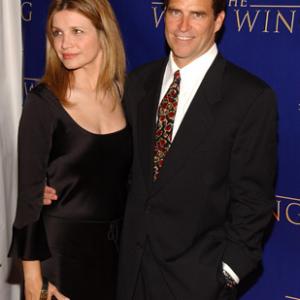 Ted McGinley and Gigi Rice at event of The West Wing 1999