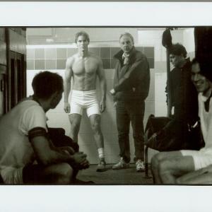Brian McGovern with Director Ferdinand Fairfax in True Blue