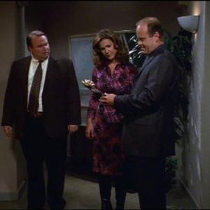 Still of Kelsey Grammer Peri Gilpin and Tom McGowan in Frasier 1993