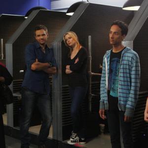 Still of Joel McHale Yvette Nicole Brown Alison Brie Gillian Jacobs and Danny Pudi in Community 2009