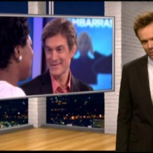 Still of Joel McHale and Mehmet Oz in The Soup 2004