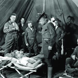 Still of James Cagney, Alan Hale, Frank McHugh, John Ridgely and Guinn 'Big Boy' Williams in The Fighting 69th (1940)