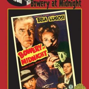 Bela Lugosi Vince Barnett Wanda McKay and Tom Neal in Bowery at Midnight 1942
