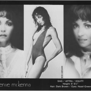 Back: Actress/Dancer Zed Card (1981)