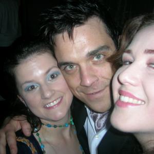 Georgina McKevitt and Robbie Williams LA