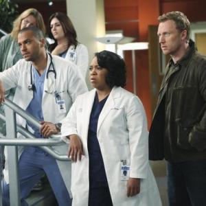 Still of Kevin McKidd and Chandra Wilson in Grei anatomija 2005