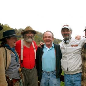 Behind the Scenes  DJ Perry Robert Bradley Herbert Cowboy Coward Bill McKinney Dean Teaster and Anthony Hornus at the reunion of Herbert Coward and Bill McKinney after 34 years since Deliverance On the set of Ghost Town The Movie filmed in Canton North Hominy Rocky Face Mountain North Carolina