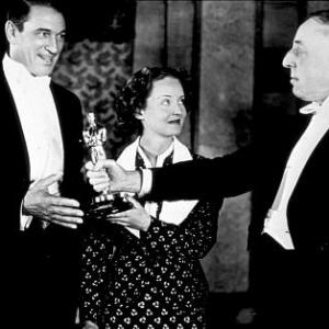 Academy Awards 8th Annual Victor McLaglen Bette Davis and D W Griffith 1936