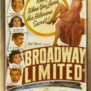 Patsy Kelly Leonid Kinskey Victor McLaglen Dennis OKeefe Zasu Pitts and Marjorie Woodworth in Broadway Limited 1941