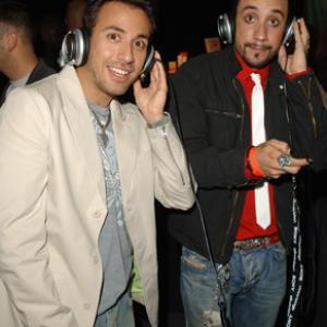 Howie Dorough and AJ McLean at event of 2005 MuchMusic Video Awards 2005
