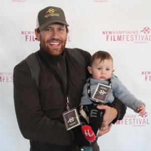 Jace and Levi McLean at the NHFF where Jace took home NH performer of the year