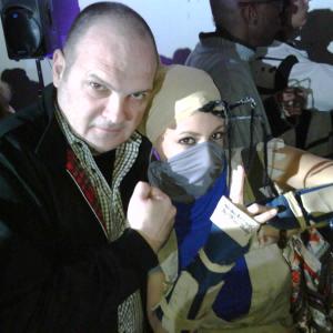 Autograph signing - Super Street Fighter IV premiere