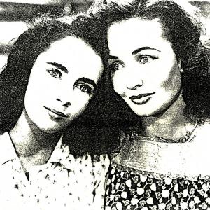 Still of Elizabeth Taylor and Catherine McLeod in Courage of Lassie 1946