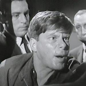 Still of Paul Burke Horace McMahon and Robert Morse in Naked City 1958