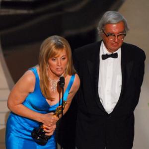 Larry McMurtry and Diana Ossana at event of The 78th Annual Academy Awards (2006)