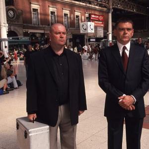 Still of Len Collin and Kevin McNally in High Heels and Low Lifes 2001