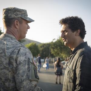 Still of Cliff Curtis and Jamie McShane in Fear the Walking Dead 2015