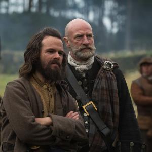 Still of Graham McTavish and Stephen Walters in Outlander 2014