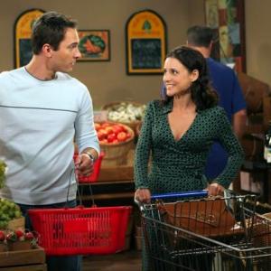 Still of Julia Louis-Dreyfus and Michael Medico in The New Adventures of Old Christine: Supertramp