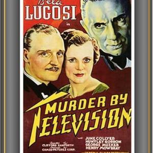 Bela Lugosi June Collyer and George Meeker in Murder by Television 1935