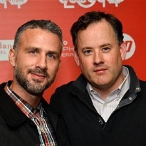 PARK CITY UT  JANUARY 18 Coproducer Ryan Farhoudi L and Executive Producer Seth William Meier attend the Cooties premiere at the Egyptian Theatre on January 18 2014 in Park City Utah