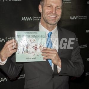 Anthony Meindl at the launch event for his 2nd book, Alphabet Soup For Grown-Ups. (2013)
