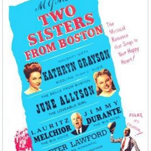 June Allyson Jimmy Durante Kathryn Grayson Peter Lawford and Lauritz Melchior in Two Sisters from Boston 1946
