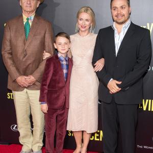 Bill Murray, Theodore Melfi and Naomi Watts at event of St. Vincent (2014)