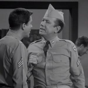 Still of Dick Van Dyke and Allan Melvin in The Dick Van Dyke Show (1961)