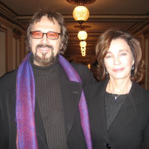 Anne Archer and writerdirector George Mendeluk on the White House set for Judicial Indescretion