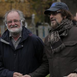 George Mendeluk and Devil's Harvest cinematographer Doug Milsome, Ukraine