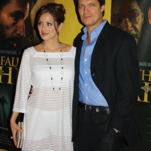Zeus Mendoza and Jacqueline Pinol at NYC Premiere of The Fallen Faithful