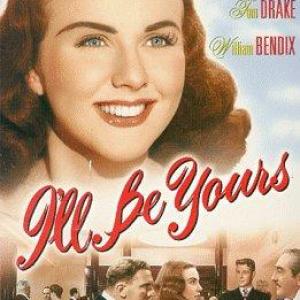 William Bendix Deanna Durbin Tom Drake and Adolphe Menjou in Ill Be Yours 1947
