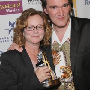 Quentin Tarantino and Sally Menke