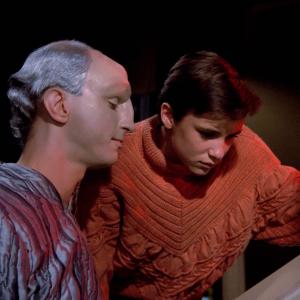 Still of Wil Wheaton and Eric Menyuk in Star Trek The Next Generation 1987