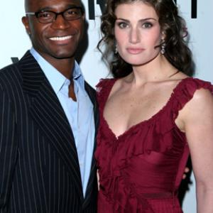 Taye Diggs and Idina Menzel at event of Rent 2005