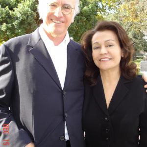 On the set of Curb Your Enthusiasm