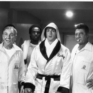 Still of Sylvester Stallone and Burgess Meredith in Rocky II (1979)