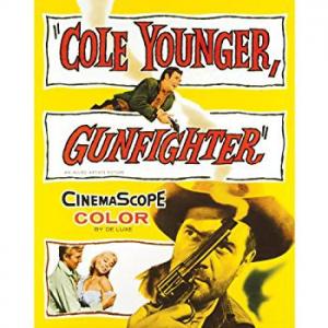 Abby Dalton, Frank Lovejoy and Jan Merlin in Cole Younger, Gunfighter (1958)