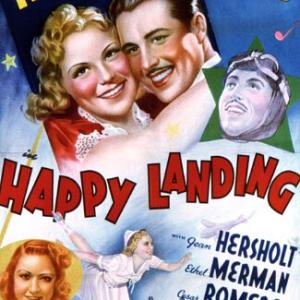 Don Ameche, Sonja Henie and Ethel Merman in Happy Landing (1938)